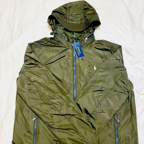 Polo Ralph Lauren Other - Polo Ralph Lauren Men’s Nylon Hooded Windbreaker